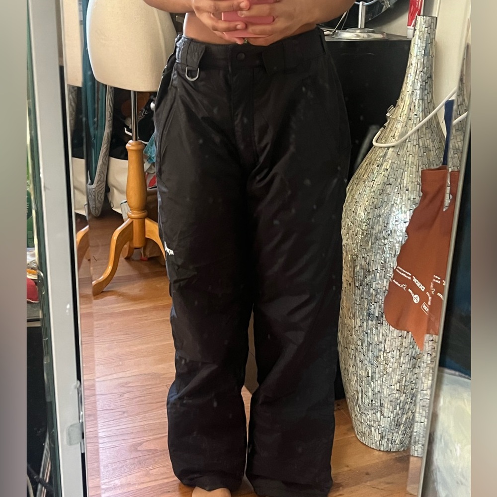 BLACK SKI PANTS! UNISEX